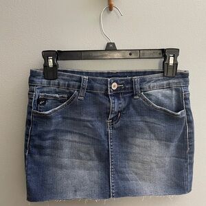 KanCan Denim Jean Mini Skirt Size 3
